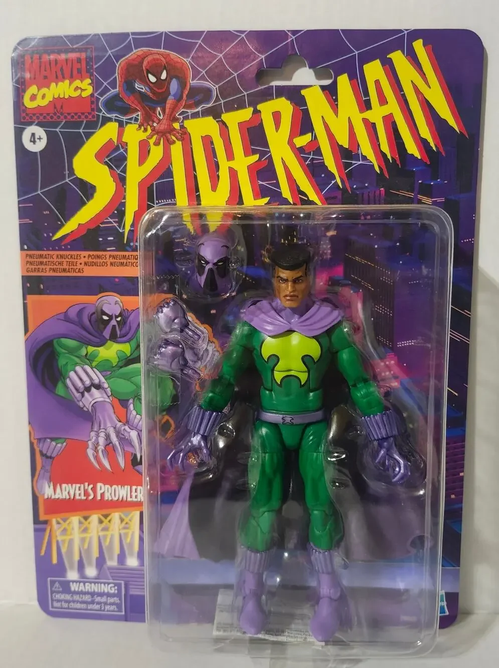 Marvel Legends Retro Spider-Man Marvel's Prowler Hobie Brown Action Figure
